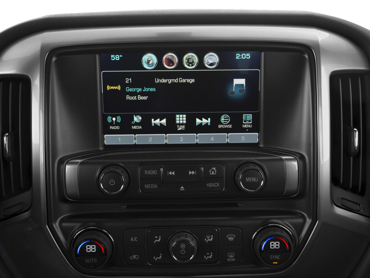 2018 Chevrolet Silverado 1500 Double Cab Standard Box 4-Wheel Drive LT