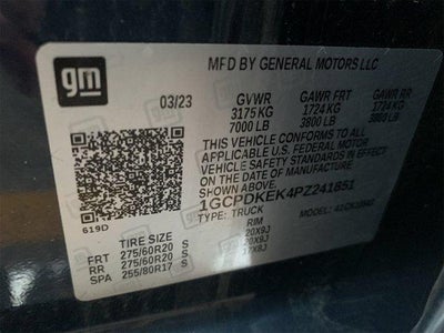 2023 Chevrolet Silverado 1500 Crew Cab Short Box 4-Wheel Drive LT 2FL