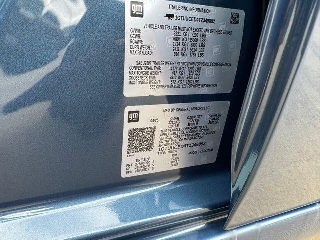 2026 GMC Sierra 1500 Elevation
