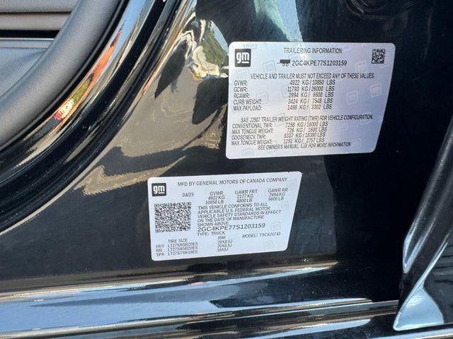 2025 Chevrolet Silverado 2500 HD Crew Cab Standard Box 4-Wheel Drive LTZ