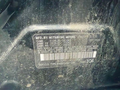 2021 Mitsubishi Mirage G4 ES CVT