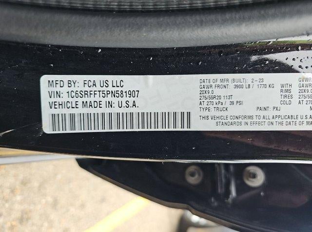 2023 RAM 1500 Big Horn 4x4 Crew Cab 5'7" Box