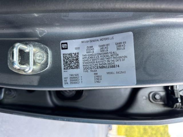 2022 Chevrolet Colorado Crew Cab Short Box 4-Wheel Drive LT