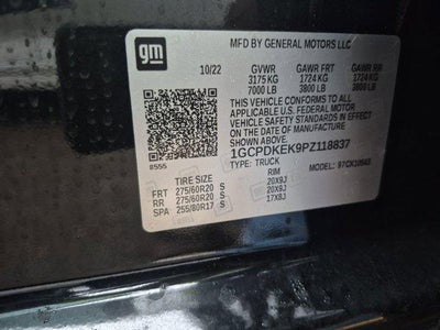 2023 Chevrolet Silverado 1500 Crew Cab Short Box 4-Wheel Drive LT 2FL