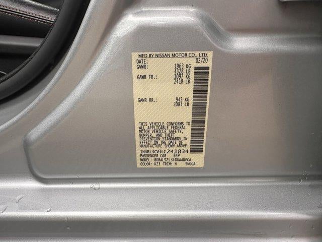 2020 Nissan Altima 2.5 SR Sedan