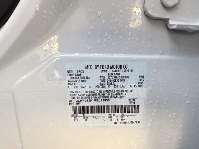 2021 Lincoln Nautilus Standard AWD