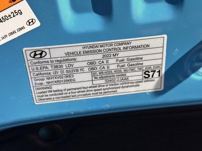 2022 Hyundai KONA SE Auto AWD