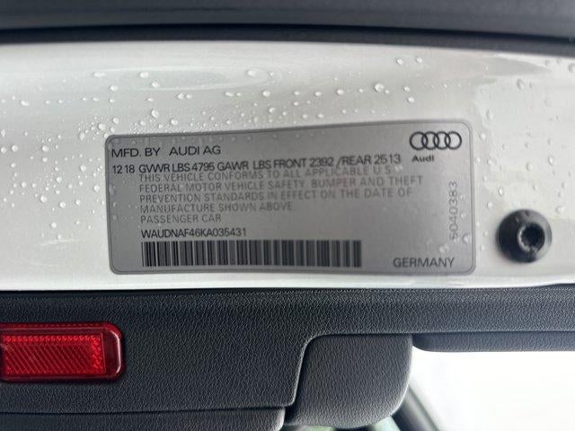 2019 Audi A4 Premium 45 TFSI quattro
