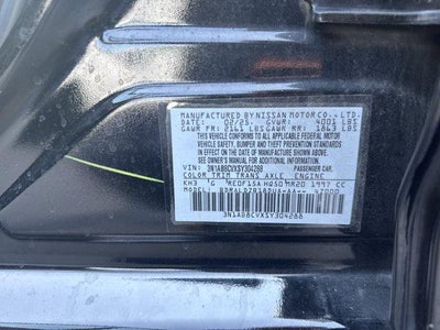 2025 Nissan Sentra SV CVT