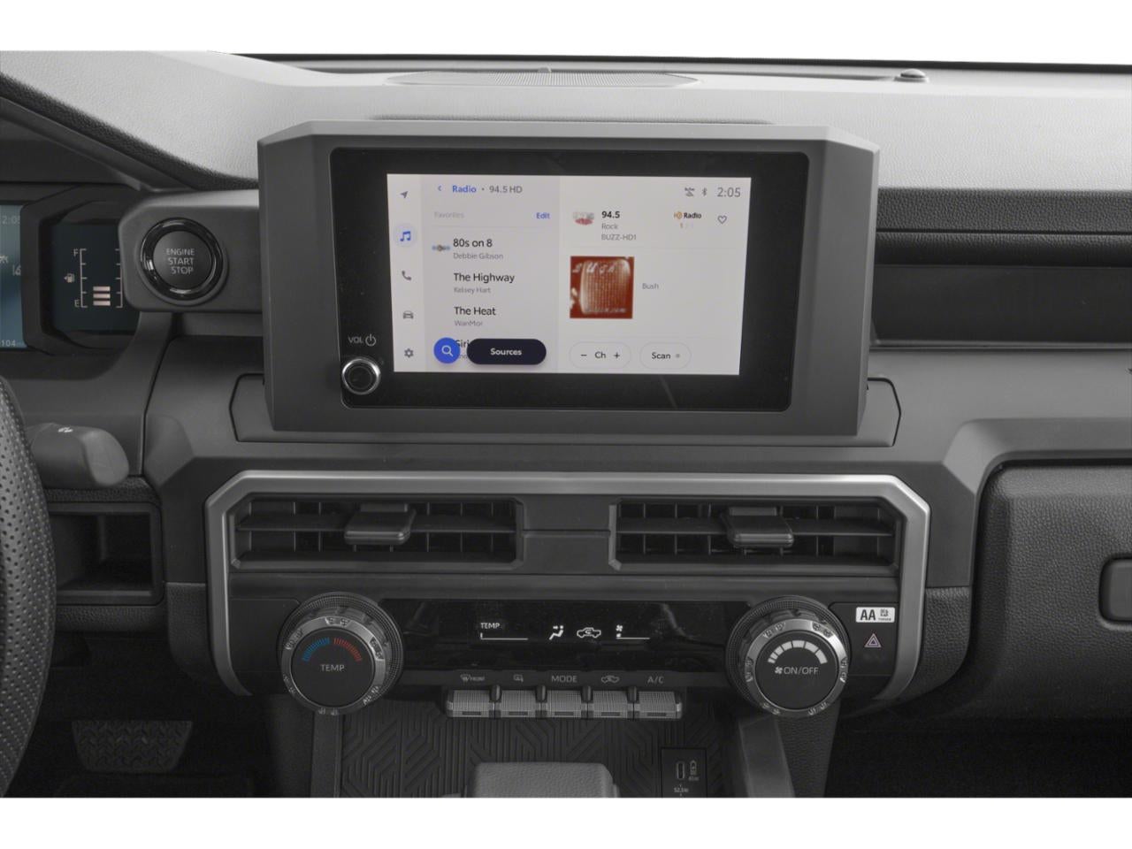 2025 Toyota Tacoma 4WD 4WD SR Double Cab 5' Bed AT (GS)