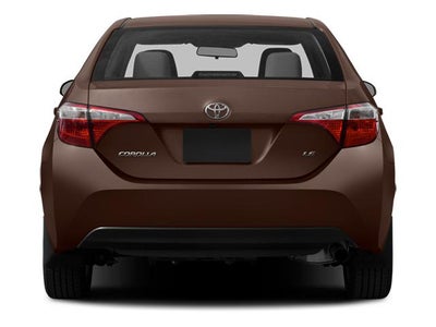 2014 Toyota Corolla 4dr Sdn Man L (Natl)