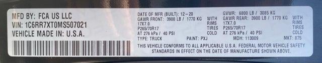 2021 RAM 1500 Classic SSV 4x4 Crew Cab 5'7" Box