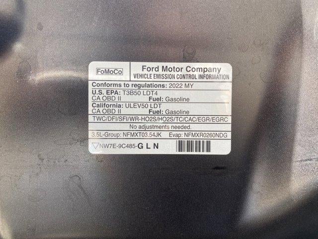 2022 Ford F-150 XLT 4WD SuperCrew 5.5' Box