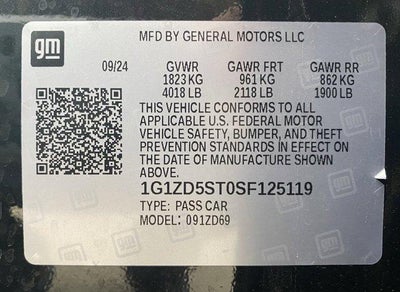 2025 Chevrolet Malibu LT