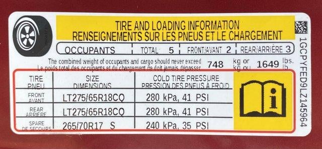 2020 Chevrolet Silverado 1500 Crew Cab Short Box 4-Wheel Drive LT Trail Boss