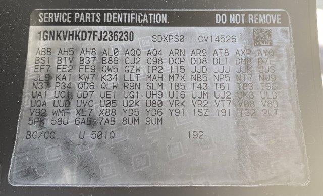 2015 Chevrolet Traverse AWD 2LT