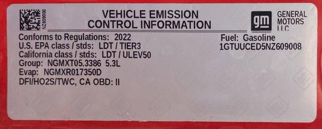 2022 GMC Sierra 1500 Crew Cab Short Box 4-Wheel Drive Elevation 3SB