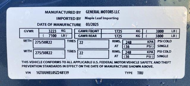 2025 GMC Sierra 1500 Crew Cab Short Box 4-Wheel Drive Denali Ultimate