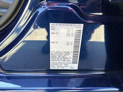 2023 Nissan Altima 2.0 SR Sedan