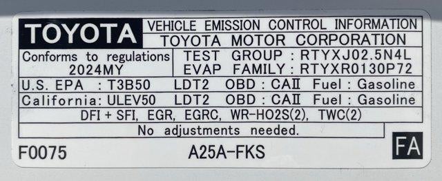 2024 Toyota RAV4 LE AWD (Natl)
