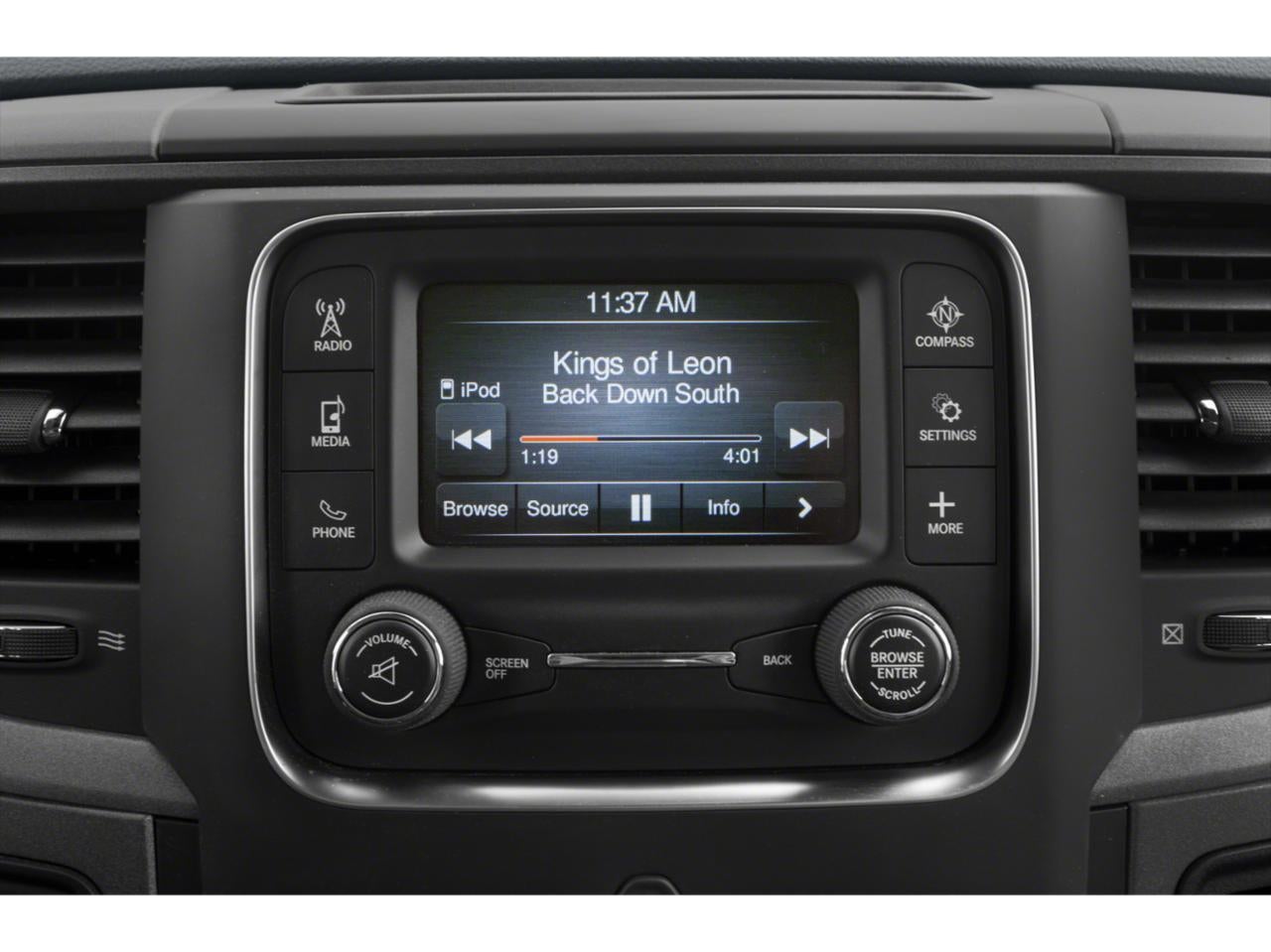 2018 RAM 4500 Chassis Cab Tradesman 4x4 Crew Cab 60" CA 173.4" WB