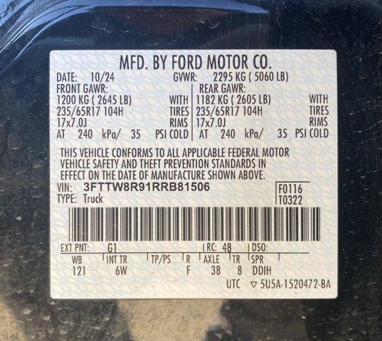 2024 Ford Maverick LARIAT Advanced AWD SuperCrew