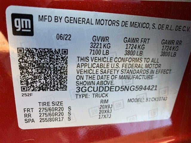 2022 Chevrolet Silverado 1500 Crew Cab Standard Box 4-Wheel Drive LT