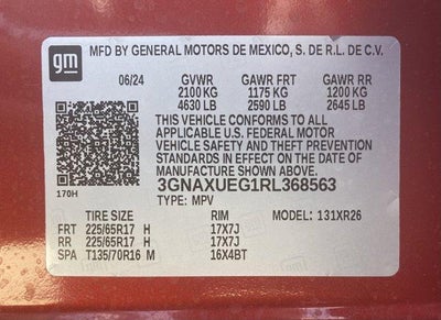 2024 Chevrolet Equinox AWD LT