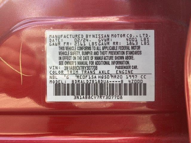 2024 Nissan Sentra SV CVT