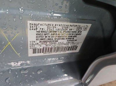 2024 Nissan Sentra SV CVT