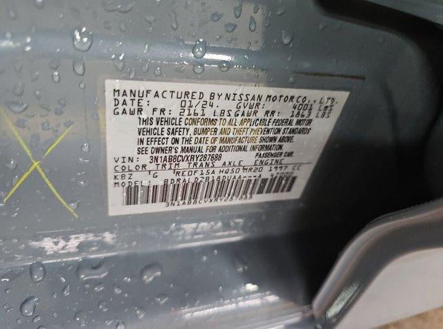 2024 Nissan Sentra SV CVT