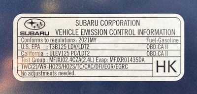 2021 Subaru Outback Onyx Edition XT CVT