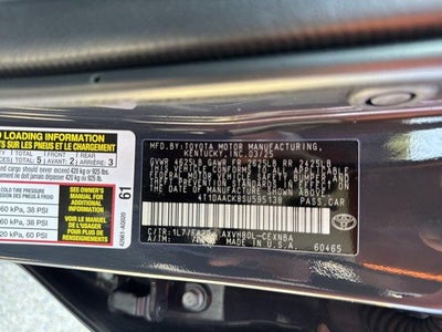 2025 Toyota Camry LE (Natl)