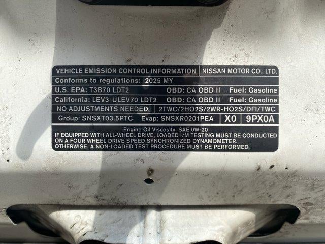 2025 Nissan Pathfinder SV 4WD