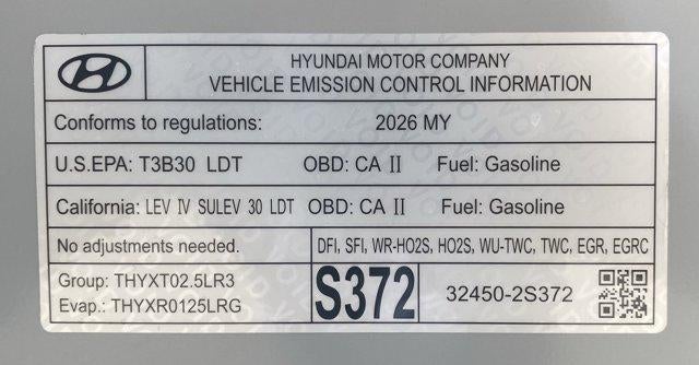 2026 Hyundai TUCSON SEL AWD