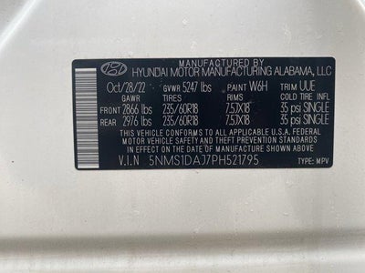 2023 Hyundai SANTA FE SE AWD