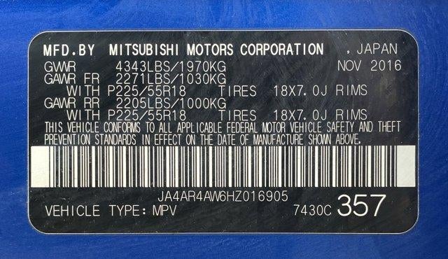 2017 Mitsubishi Outlander Sport GT 2.4 AWC CVT