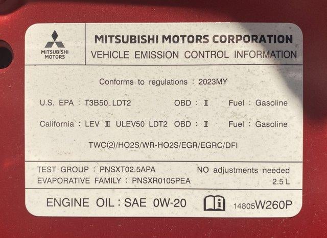 2023 Mitsubishi Outlander SEL S-AWC