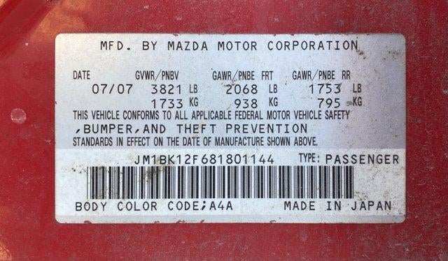 2008 Mazda Mazda3 4dr Sdn Auto i Sport *Ltd Avail*