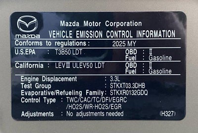 2025 Mazda Mazda CX-70 3.3 Turbo Preferred Package AWD