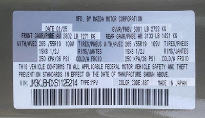 2025 Mazda Mazda CX-70 3.3 Turbo Preferred Package AWD