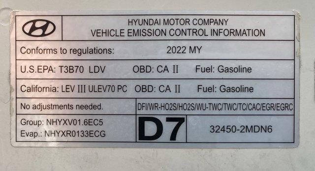 2022 Hyundai SONATA Limited 1.6T