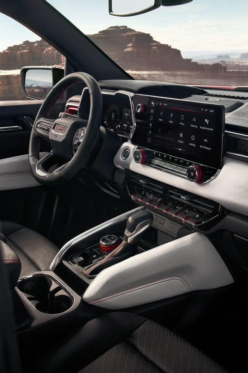 2026 GMC Canyon infotainment system at Walters Chevrolet GMC in Pikeville KY